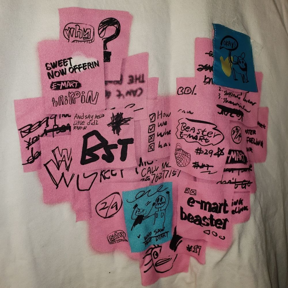 BEASTER GARMENT COMPANY BEASTER TEE SIZE MEDIUM